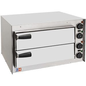 Forno de Pizza Elétrico Compacto 2 pizzas diâmetro 35 cm