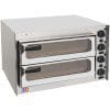 Forno de Pizza Elétrico Compacto 2 pizzas diâmetro 35 cm com porta de vidro
