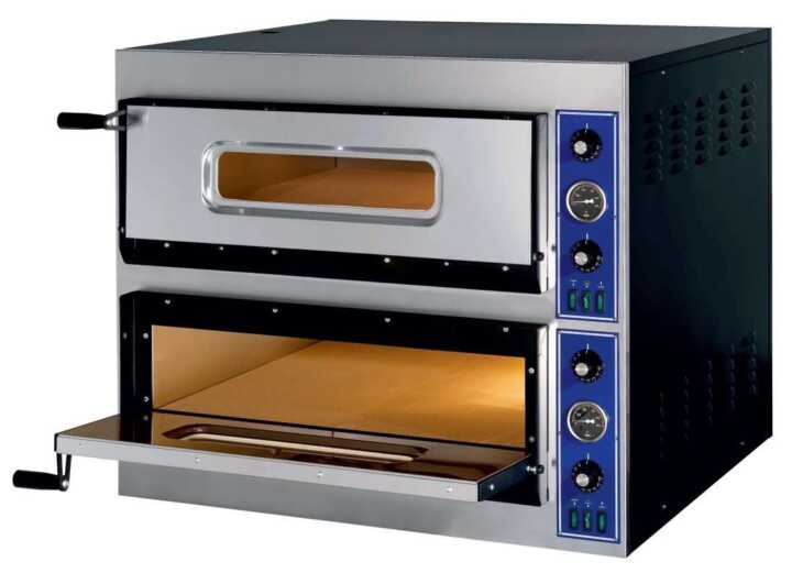 Forno elétrico para pizzas capacidade para 12 pizzas diâmetro 33 cm START66 (400V) - Hotelequip.pt Forno elétrico para pizzas capacidade para 12 pizzas diâmetro 33 cm START66 (400V)
