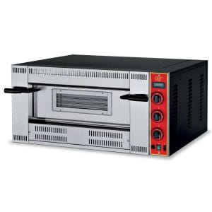 Forno para pizzas a gás Capacidade para 4 pizzas Diâmetro 30 cm