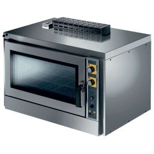 Forno de convecção a gás com HUMIDIFICAÇÃO 5 tabuleiros GN1/1