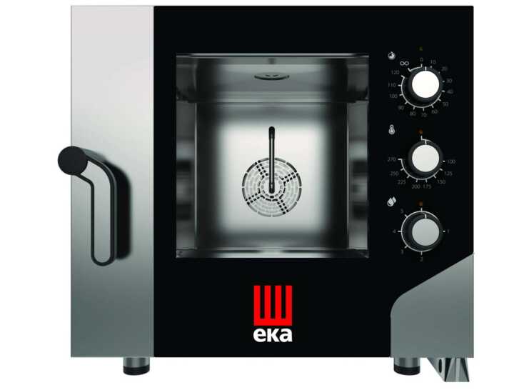 Forno de convecção elétrico SMART Gastronomy 5 tabuleiros GN1/1 mm - Hotelequip.pt Forno de convecção elétrico SMART Gastronomy 5 tabuleiros GN1/1 mm