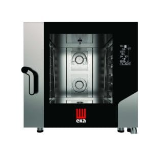 Forno de convecção elétrico  BLACK MASK Gastronomia 6 tabuleiros GN2/1