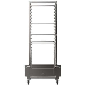 Carrinho de forno para gastronomia 20 tabuleiros GN1/1