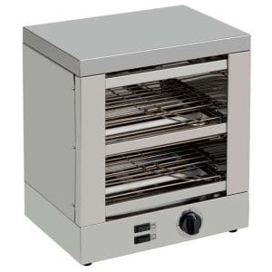 Torradeira Slim  de 2 andares com elementos de aquecimento de quartzo e temporizador 1800W