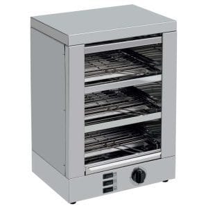 Torradeira Slim  de 3 andares com elementos de aquecimento de quartzo 2400W