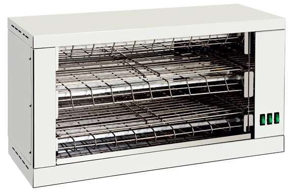 Torradeira de 2 andares SUPER (tamanho grande) elementos de aquecimento de quartzo sem temporizador 3600W - Hotelequip.pt Torradeira de 2 andares SUPER (tamanho grande) elementos de aquecimento de quartzo sem temporizador 3600W