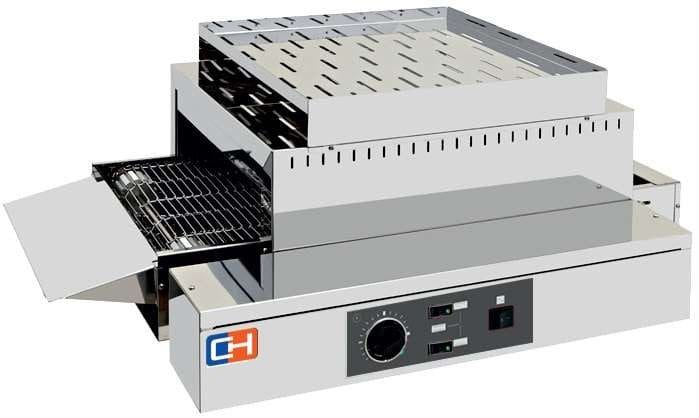 Torradeira de tapete horizontal 4000W Buffet especial 750x630x315h mm - Hotelequip.pt Torradeira de tapete horizontal 4000W Buffet especial 750x630x315h mm