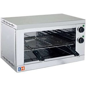 Salamandra eléctrica Elemento de aquecimento inferior e superior 3500W 600x360x360h mm