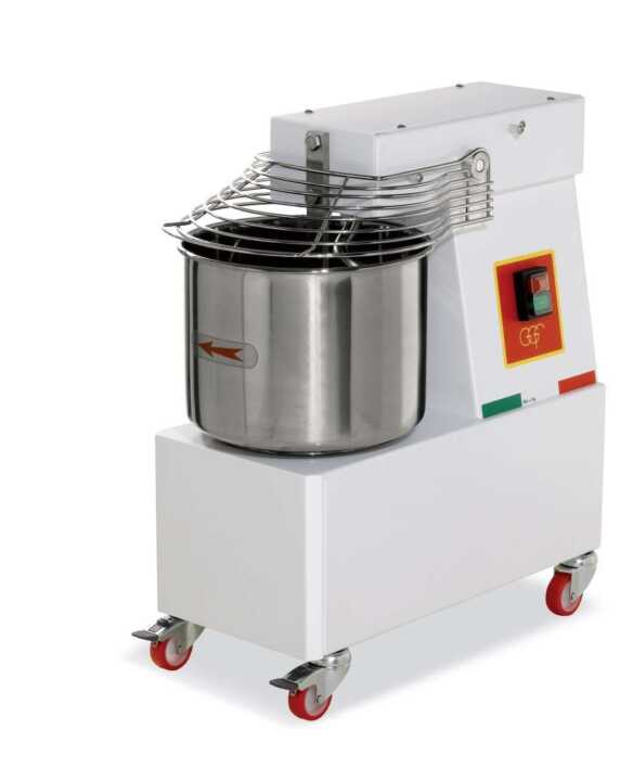 Amassadeira espiral com taça de 22 litros e cabeça fixa IM22 (230V) - Hotelequip.pt Amassadeira espiral com taça de 22 litros e cabeça fixa IM22 (230V)