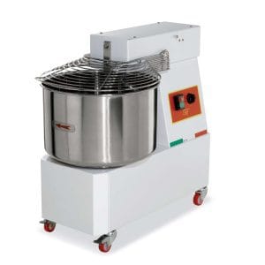 Amassadeira espiral de 53 litros de capacidade e cabeça fixa com 2 velocidades  IM53 2V (400V)