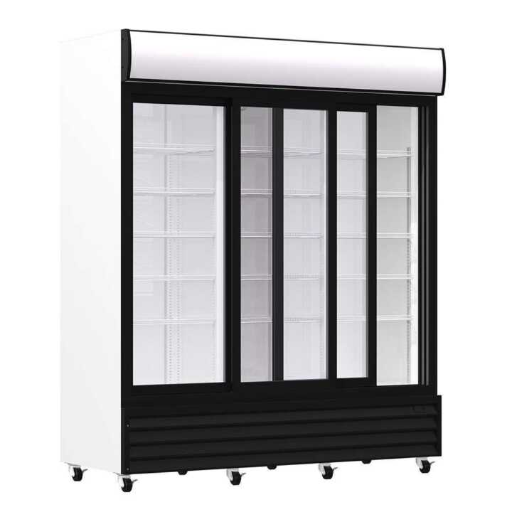 Armário expositor refrigerado 1600 litros 3 portas de vidro deslizantes 1720 x730 x2060h mm - Hotelequip.pt Armário expositor refrigerado 1600 litros 3 portas de vidro deslizantes 1720 x730 x2060h mm