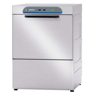 Máquina de lavar louça industrial Controlo digital 50X50cm Cesto com bomba de esgoto