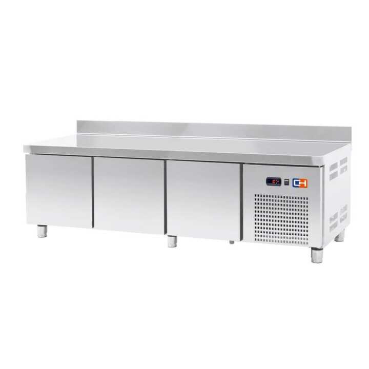 Mesa baixa GN/1 Refrigerada 3 portas Profundidade 700 de 1792 x700 x600h mm - Hotelequip.pt Mesa baixa GN/1 Refrigerada 3 portas Profundidade 700 de 1792 x700 x600h mm