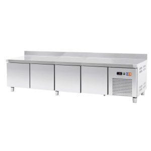 Mesa baixa GN/1 Refrigerada 4 portas Profundidade 700 de 2242 x700 x600h mm
