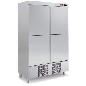 Armário frigorífico para snacks 4 portas Profundidade 700 de 1250 x700x2040h mm