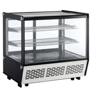 Vitrina refrigerada sobre balcão Vidro reto 710X568X686h mm