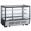 Vitrina refrigerada sobre balcão Vidro reto 888X568X686h mm