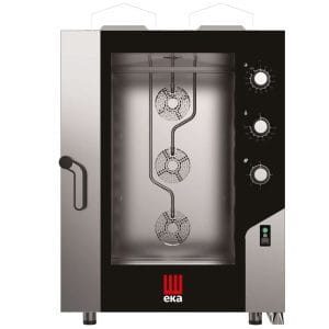 Forno de convecção a gás  SMART Pastelaria/Padaria 10 tabuleiros 600x400 mm