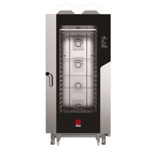 Forno de convecção a gás  BLACK MASK Gastronomia 20 tabuleiros GN1/1