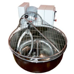 Misturador tipo garfo com veio oblíquo 70 litros 1 velocidade 380V trifásico