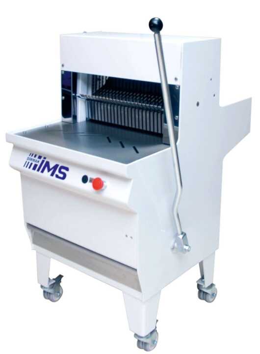Máquina de cortar pão com armário 50 cm de comprimento de corte (espessura de corte 15 mm) - Hotelequip.pt Máquina de cortar pão com armário 50 cm de comprimento de corte (espessura de corte 15 mm)