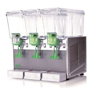 Distribuidor de bebidas de 12+12+12+12 litros com agitado