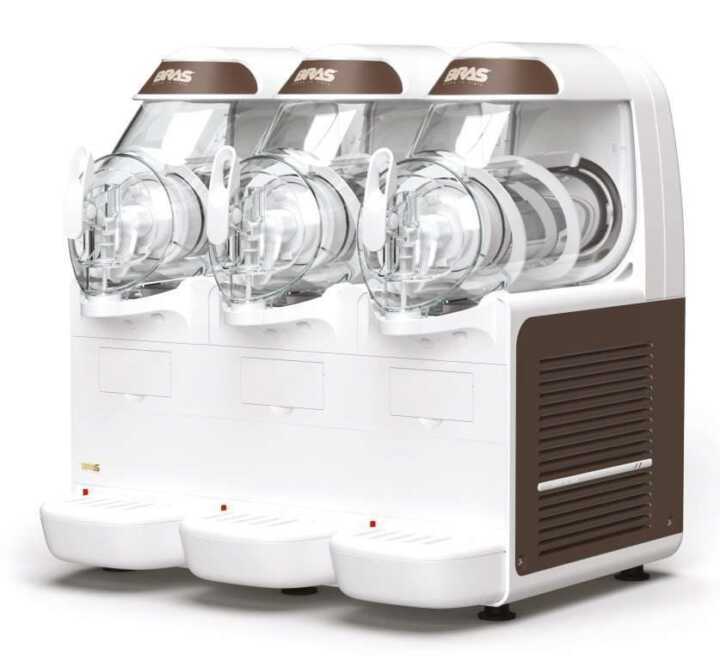 Máquina multifuncional para produção de granulado com três depósitos de 6+6+6 litros - Hotelequip.pt Máquina multifuncional para produção de granulado com três depósitos de 6+6+6 litros