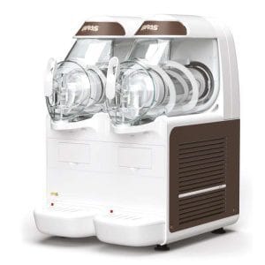 Máquina multifuncional para fazer slush 2 tanques de 6+6 litros