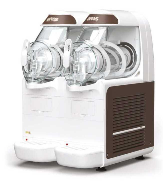 Máquina multifuncional para fazer slush 2 tanques de 6+6 litros - Hotelequip.pt Máquina multifuncional para fazer slush 2 tanques de 6+6 litros