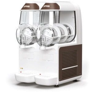 Máquina multifuncional para fazer slush 2 tanques de 10+10 litros