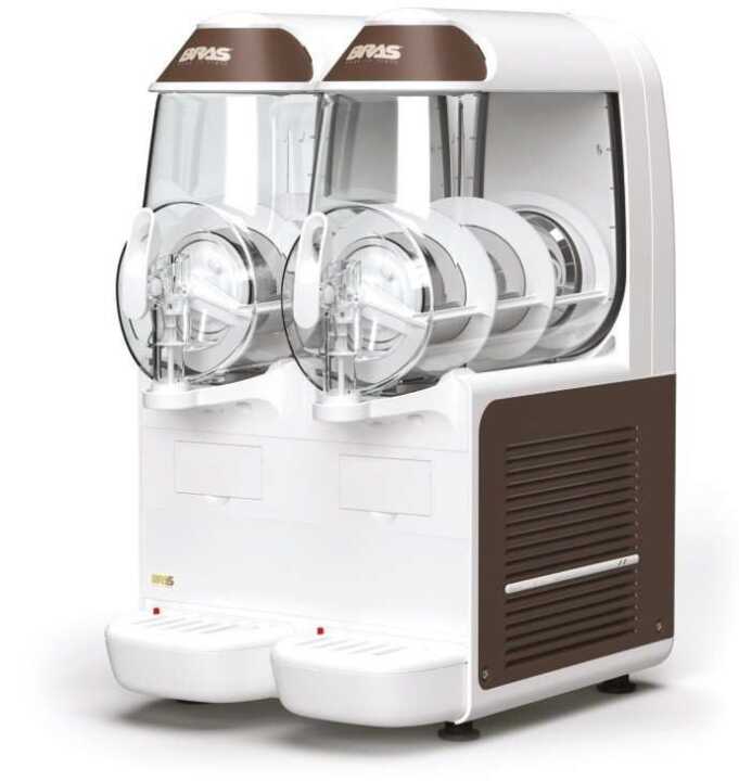 Máquina multifuncional para fazer slush 2 tanques de 10+10 litros - Hotelequip.pt Máquina multifuncional para fazer slush 2 tanques de 10+10 litros