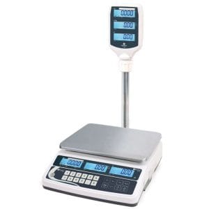 Balança Comercial 30Kg Conexão Especial Pos Sem Impressora Com Coluna