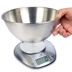 Balança De Cozinha 5Kg Com Prato Interior