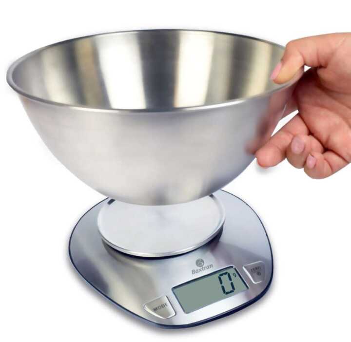 Balança De Cozinha 5Kg Com Prato Interior - Hotelequip.pt Balança De Cozinha 5Kg Com Prato Interior