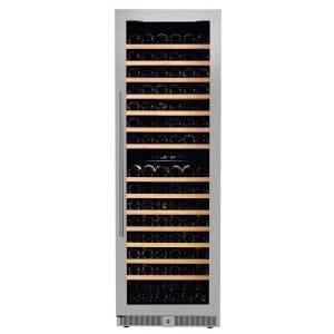 Adega de vinhos Armário para vinhos de 2 temperaturas 200 garrafas 595X700X1805h mm
