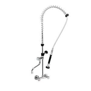 2-Torneira de duche de 2 orifícios Montagem na parede com torneira auxiliar