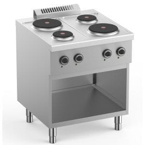 Fogão Elétrico De 4 Placas Com Móvel 700