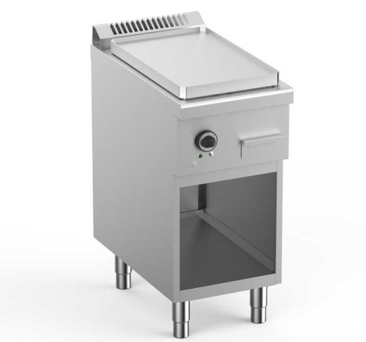 Frytop Eléctrica Aço Rectificado 40 Cm Com Armário Potência 4Kw - Hotelequip.pt Frytop Eléctrica Aço Rectificado 40 Cm Com Armário Potência 4Kw