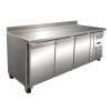Mesa Frigorífica GN1/1 Inox 3 Portas 1795x700x960h