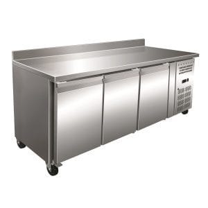 Mesa Frigorífica GN1/1 Inox 3 Portas 1795x700x960h