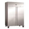 Armário para congelados GN2/1 Aço inoxidável 2 portas 1200 litros 1340x810x1989h