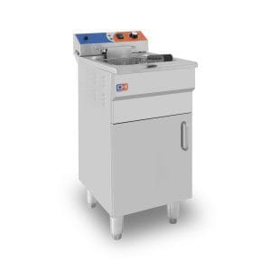 Fritadeira eléctrica 14 litros com móvel 360x530 x910h mm