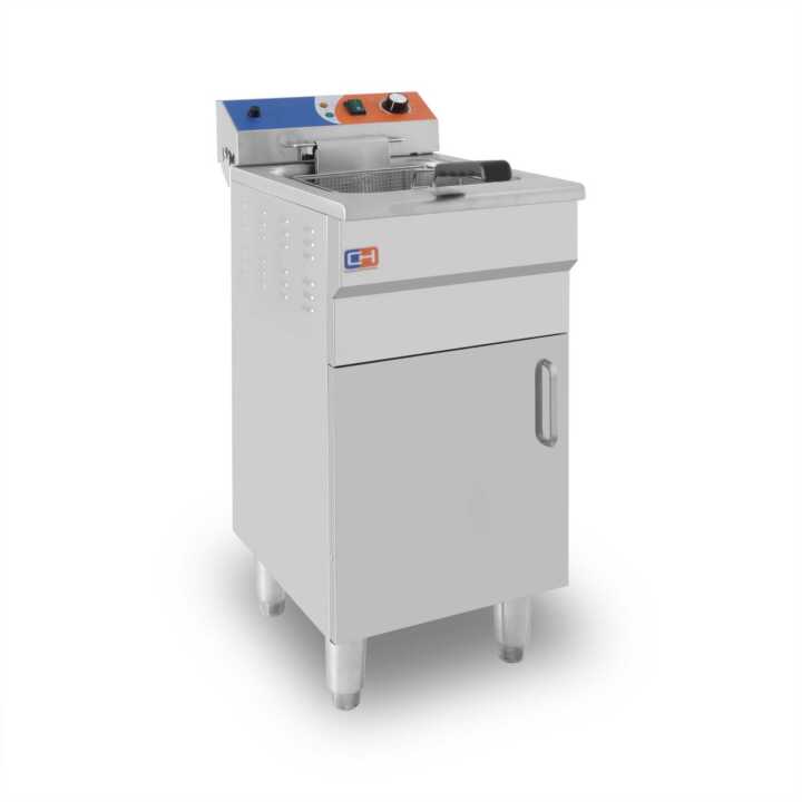 Fritadeira eléctrica 14 litros com móvel 360x530 x910h mm - Hotelequip.pt Fritadeira eléctrica 14 litros com móvel 360x530 x910h mm