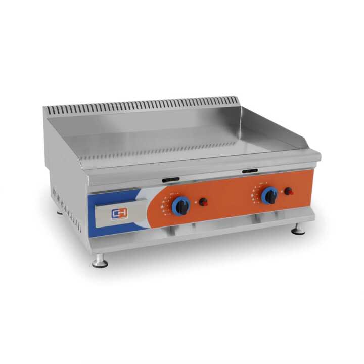 Fry Top a gás propano com cromo duro 805x570x370h mm - Hotelequip.pt Fry Top a gás propano com cromo duro 805x570x370h mm