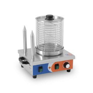Máquina de 2 espetos para Hot Dogs 390x290x410h mm