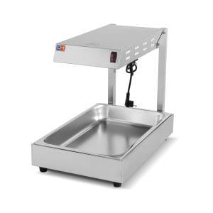Aquecedor elétrico de batatas fritas 600W GN1/1