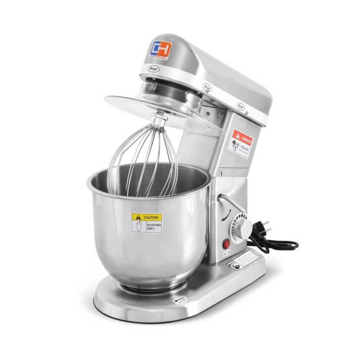 Batedeira planetária de 7 litros 380x235x405h mm - Hotelequip.pt Batedeira planetária de 7 litros 380x235x405h mm