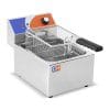 Fritadeira eléctrica de 6 litros SEM torneira 265 x420 x290h mm