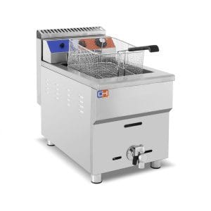 Fritadeira a gás propano de 18 litros 340x630x645h mm